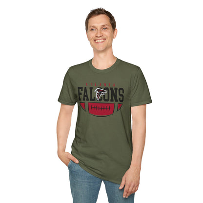 Atlanta Falcons Unisex Softstyle T-Shirt - Perfect for Game Day, Sports Fans, Tailgating, and Casual Wear