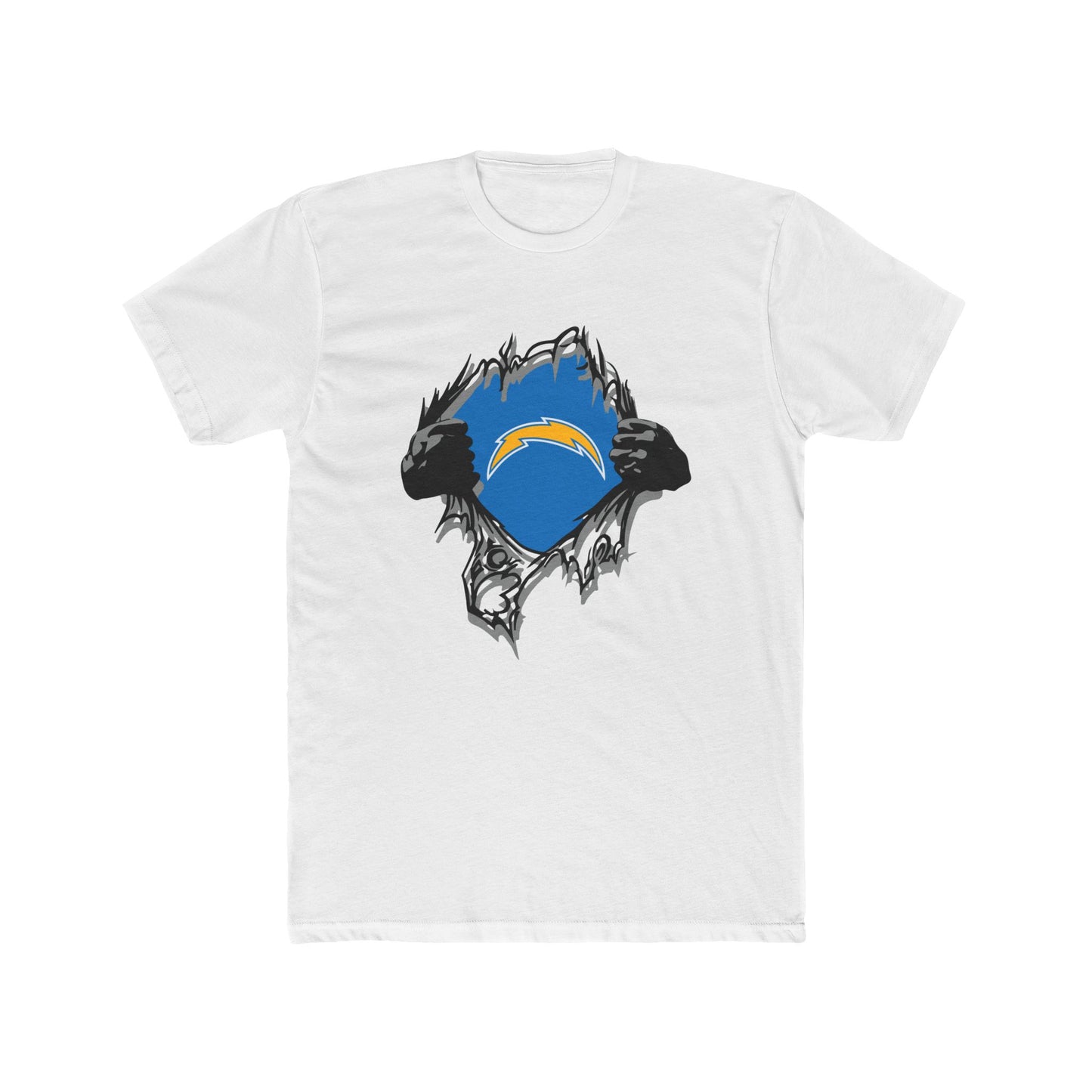 Los Angeles Chargers, Perfect for Game Day, Unisex Cotton Crew Shirt, Sports Fan Apparel, Casual Streetwear