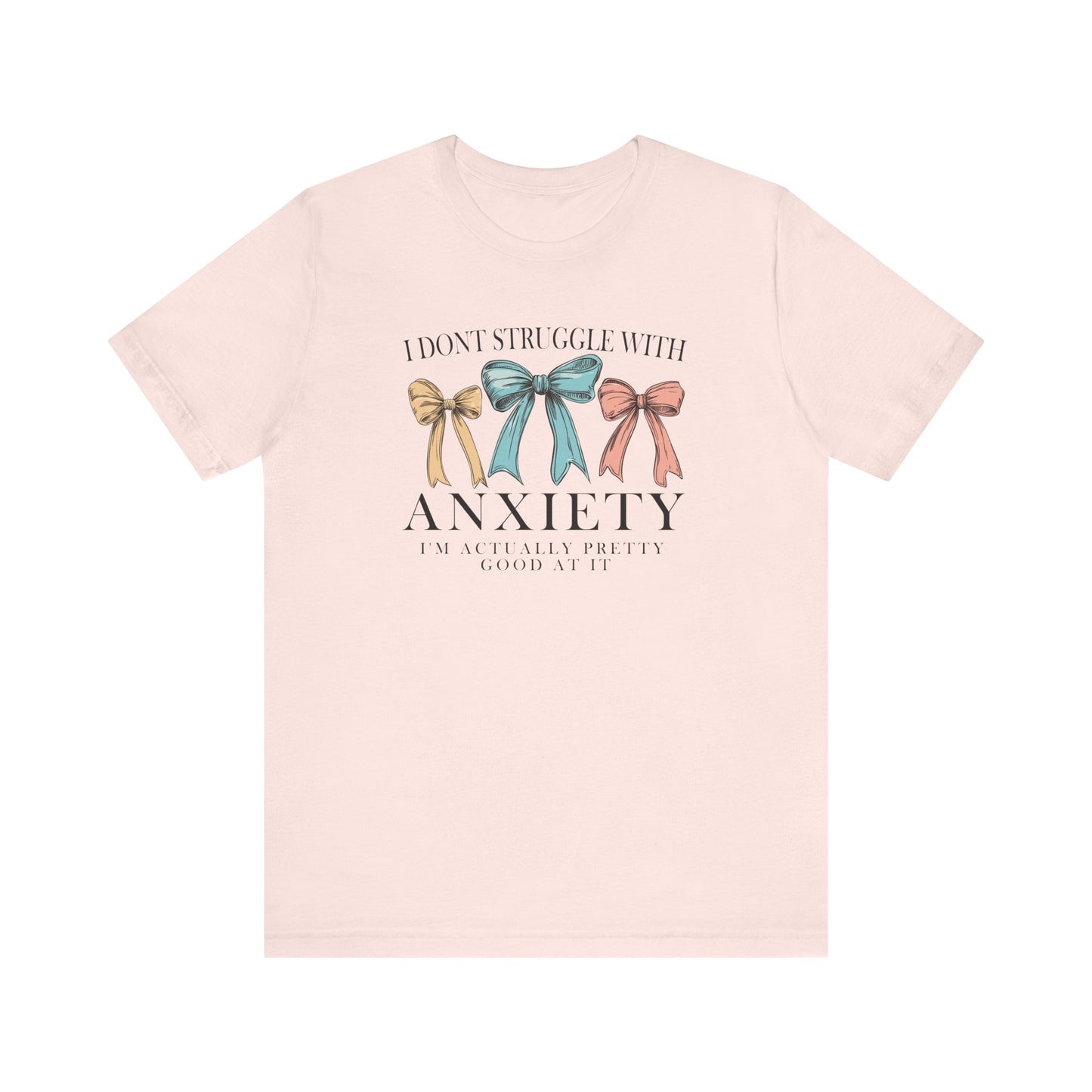 Anxiety Awareness Tee, Comfortable Unisex Shirt, Support Mental Health, Empowering Gift, Everyday Casual Wear