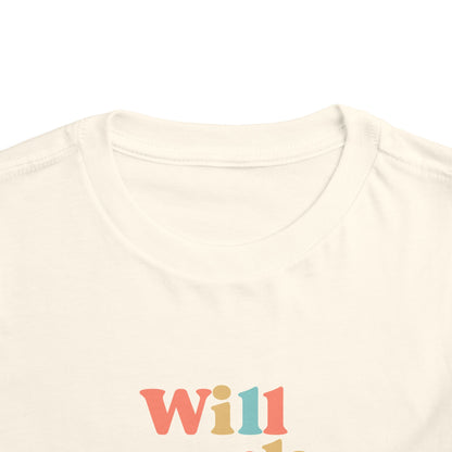 Toddler Short Sleeve Tee - Will Work for Fruit Snacks, Cute Kids T-Shirt, Baby Shower Gift, Toddler Outfit, Summer Wear