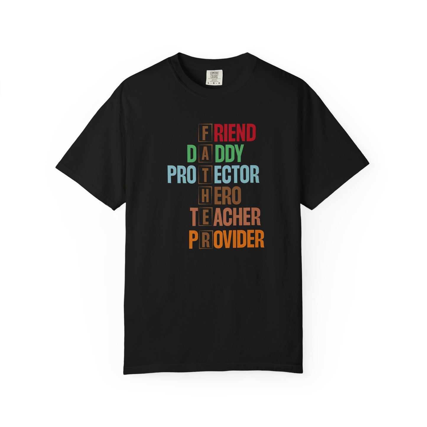 Father's Day Gift Unisex T-Shirt, Dad Appreciation Tee, Protector Provider Teacher Shirt, Everyday Casual Wear, Gift for Him