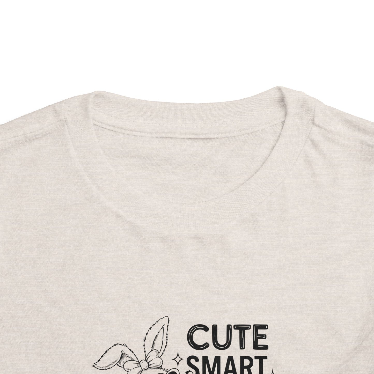 Cute & Smart Dramatic Bunny Toddler Tee, Kids Graphic Shirt, Funny Toddler Outfit, Gift for Birthday or Easter, Toddler Apparel