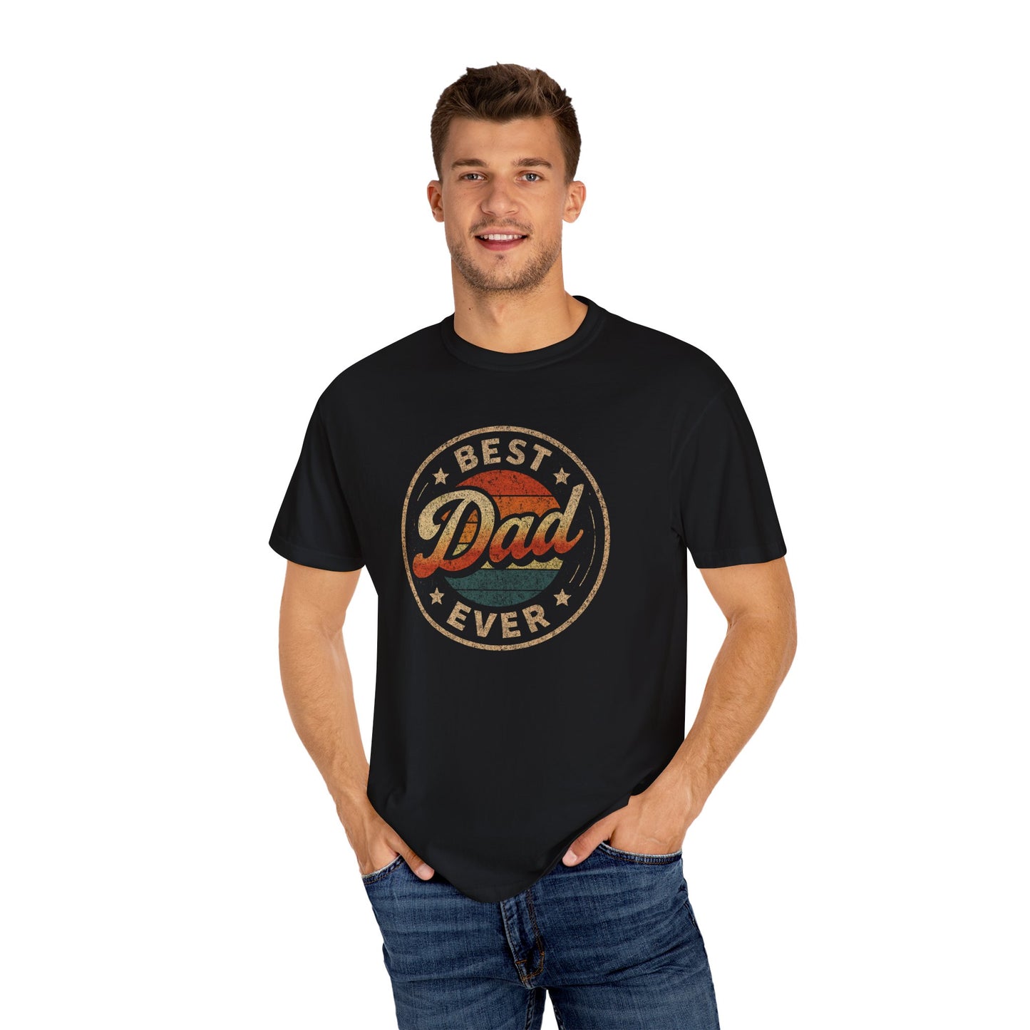 Best Dad Ever Unisex T-Shirt, Perfect Gift for Father's Day, Casual Wear, Dad Appreciation, Family Gatherings, Fathers Day Tee