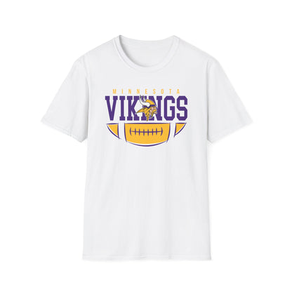 Minnesota Vikings Unisex T-Shirt - Softstyle Tee for Fans, Game Day Outfit, Unique Gift, Sports Apparel, Team Merchandise
