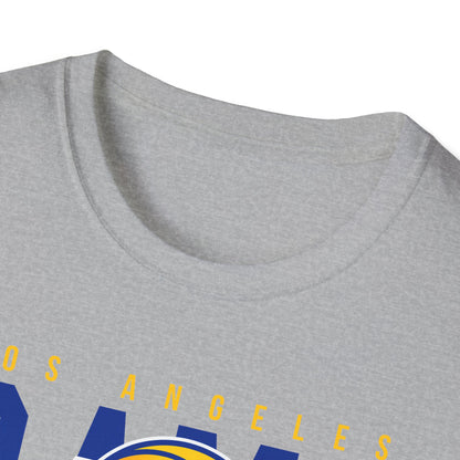 Los Angeles Rams Unisex Softstyle T-Shirt, Football Fan Apparel, Game Day Outfit, Sports Gift, Casual Wear, Team Spirit Tee