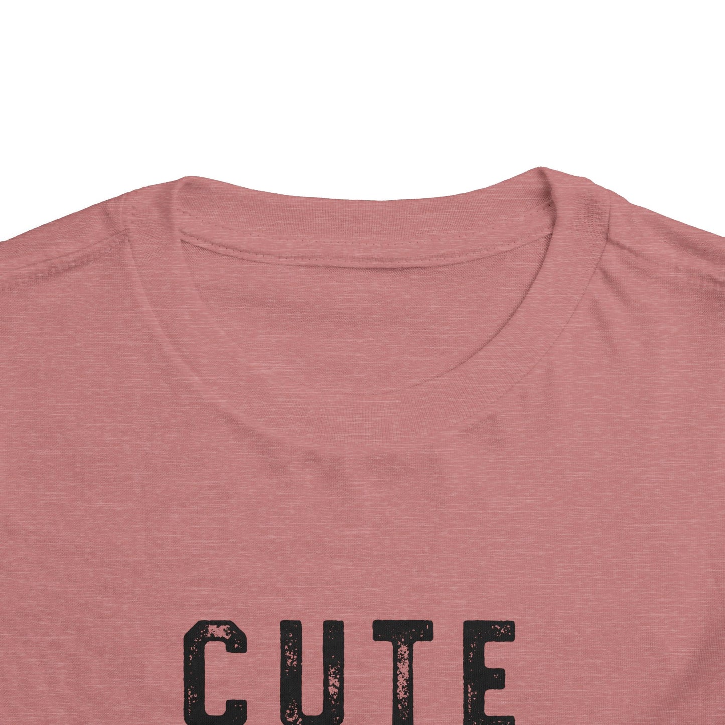 Cute & Smart Toddler Short Sleeve Tee - Fun Gift for Kids, Birthday Outfits, Playtime Apparel, Unique Toddler Fashion