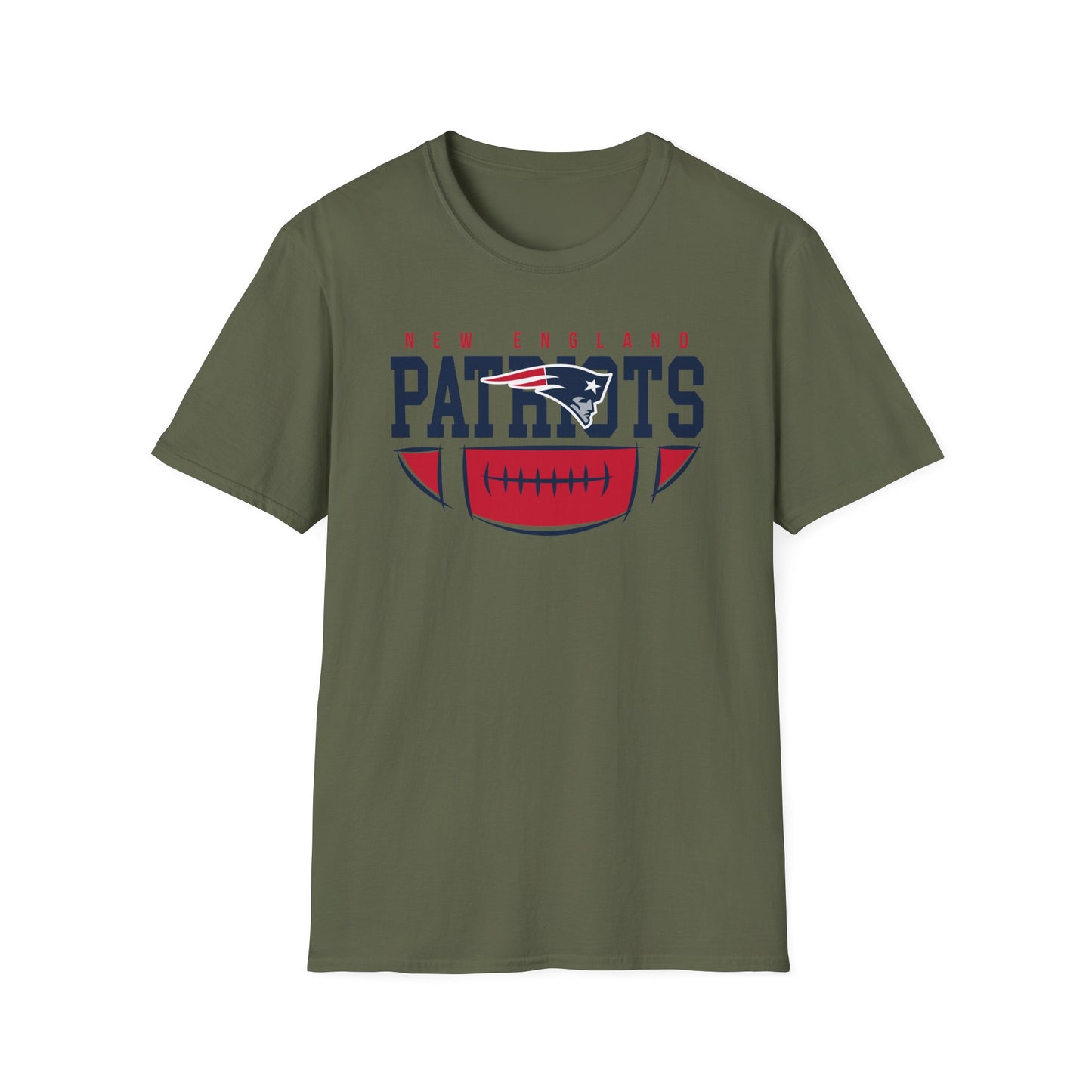 New England Patriots Unisex Softstyle T-Shirt | Sports Apparel, Game Day Outfit, Gift for Fans, Comfortable Tee, NFL Merchandise