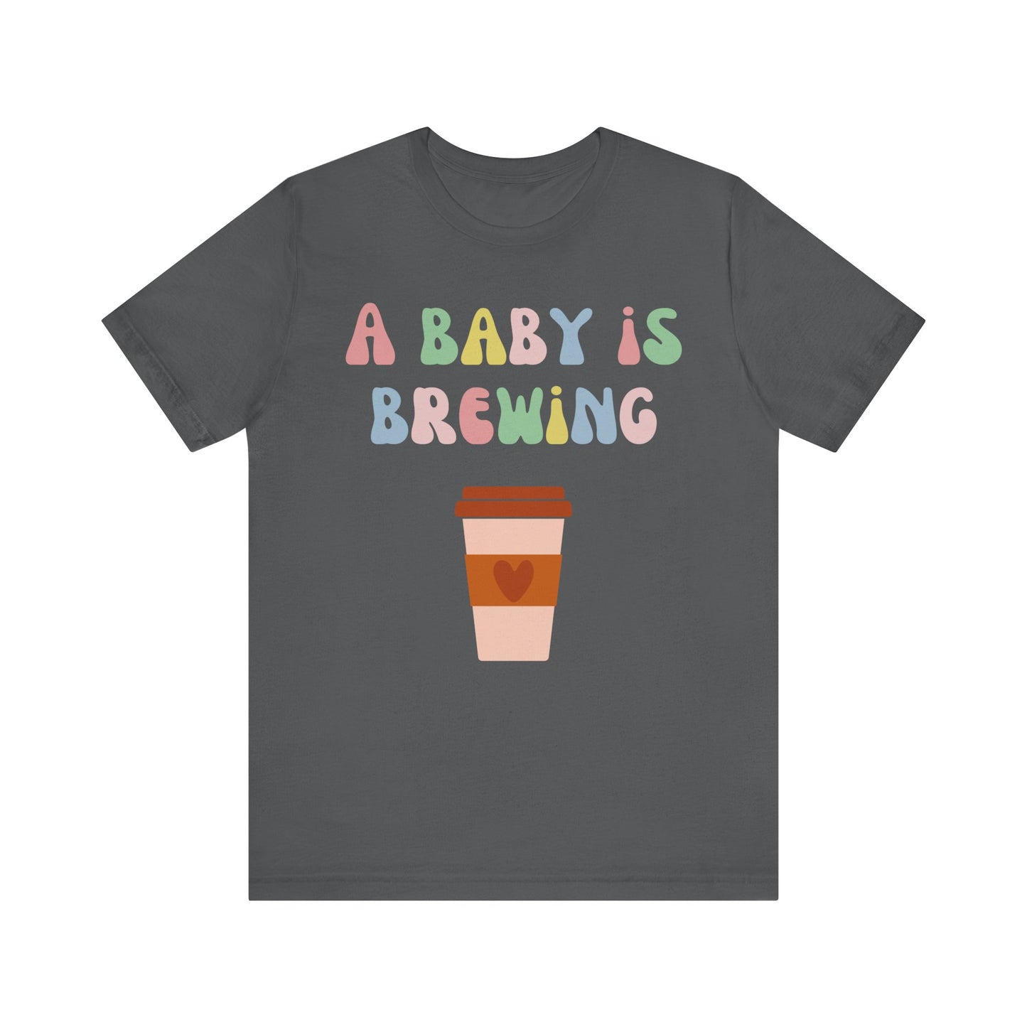 A baby is brewing tee.