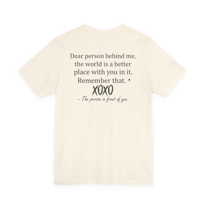 You Tee, Positive Message T-Shirt, Gift for Friends, Motivational Apparel, Unisex Casual Wear, Birthday Present