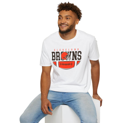 Cleveland Browns Unisex T-Shirt, Casual Sportswear, Game Day Outfit, Fan Merchandise, Gift for Football Lovers