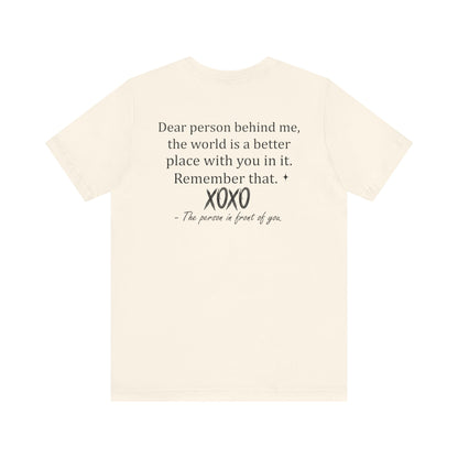 You Tee, Positive Message T-Shirt, Gift for Friends, Motivational Apparel, Unisex Casual Wear, Birthday Present