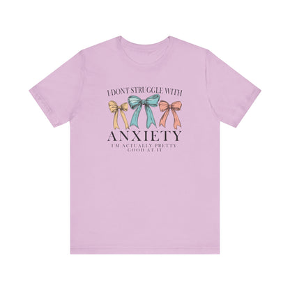Anxiety Awareness Tee, Comfortable Unisex Shirt, Support Mental Health, Empowering Gift, Everyday Casual Wear