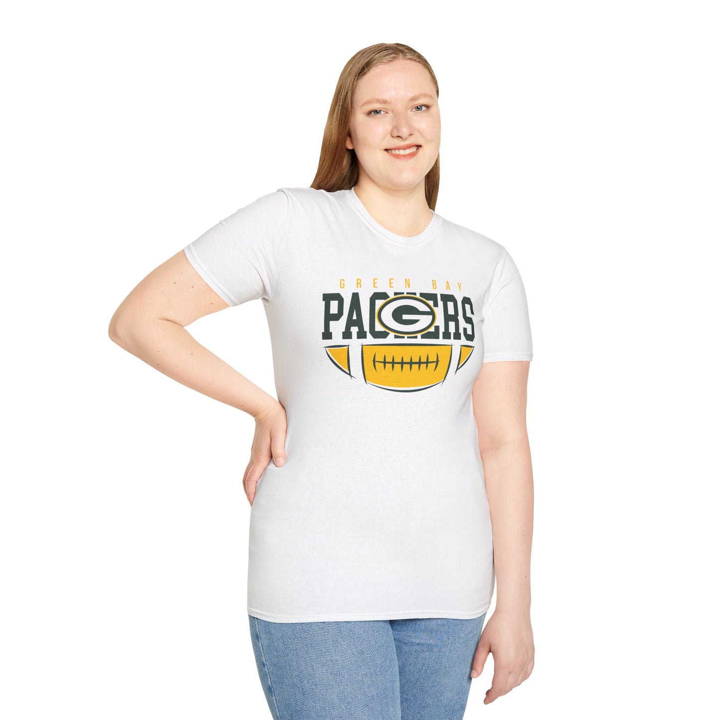 Green Bay Packers Unisex Softstyle T-Shirt - Perfect Fan Gear, Sports Apparel, Game Day Shirt, Casual Wear, Gift for Sports Lovers
