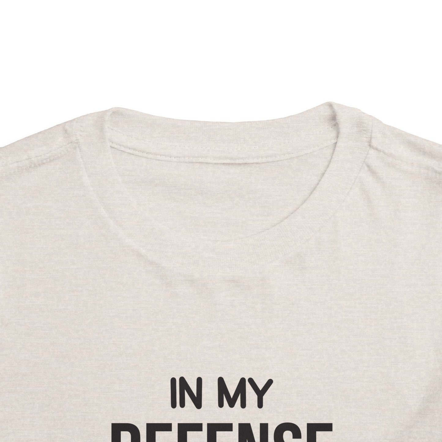 Funny Toddler Tee - "In My Defense I Was Left Unsupervised" - Cute Gift for Kids, Humor Tee, Playtime Wear, Birthday Shirt, Family [...]