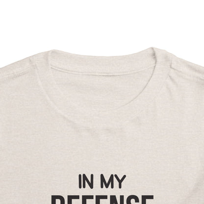 Funny Toddler Tee - "In My Defense I Was Left Unsupervised" - Cute Gift for Kids, Humor Tee, Playtime Wear, Birthday Shirt, Family [...]