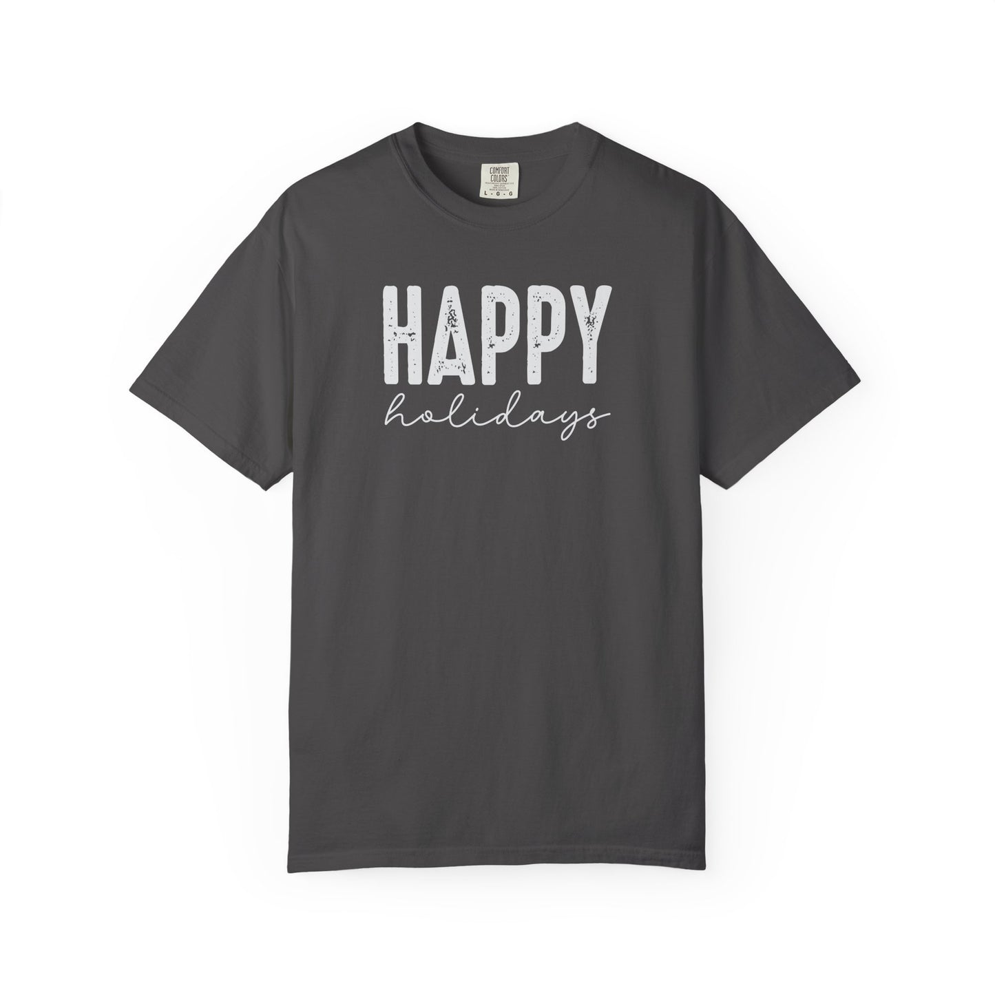 Happy Graphic T-Shirt — Minimal Positive Statement Tee