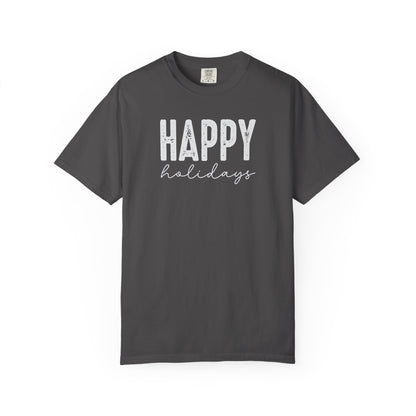 Happy Graphic T-Shirt — Minimal Positive Statement Tee