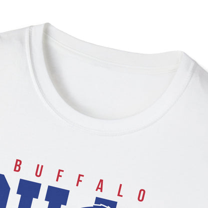 Buffalo Bills Unisex Softstyle T-Shirt | Game Day Attire, Sports Fan Apparel, Casual Wear, Gift for Sports Lovers