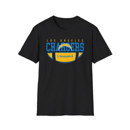 Unisex Softstyle T-Shirt - Chargers Football Pride, Casual Wear, Game Day Tee, Sports Fan Shirt, Gift for Him/Her