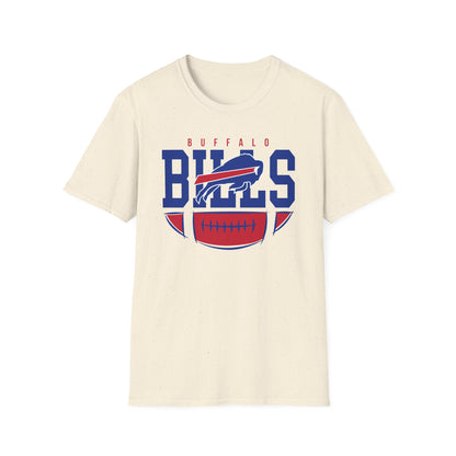 Buffalo Bills Unisex Softstyle T-Shirt | Game Day Attire, Sports Fan Apparel, Casual Wear, Gift for Sports Lovers