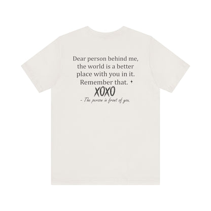 You Tee, Positive Message T-Shirt, Gift for Friends, Motivational Apparel, Unisex Casual Wear, Birthday Present