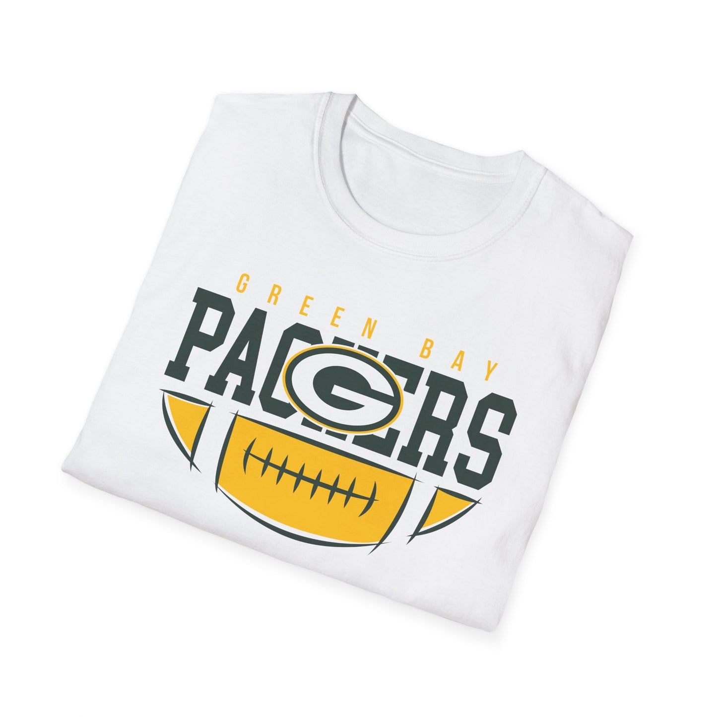 Green Bay Packers Unisex Softstyle T-Shirt - Perfect Fan Gear, Sports Apparel, Game Day Shirt, Casual Wear, Gift for Sports Lovers