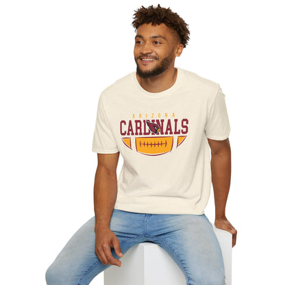 Arizona Cardinals Unisex Softstyle T-Shirt | Sports Fan Apparel, Game Day Top, Casual Wear, Gift for Him, Birthday Present