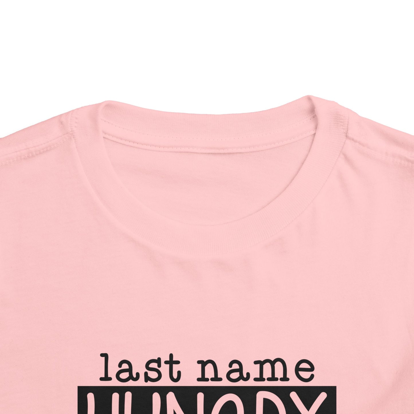 Personalized Toddler Tee - Always Hungry Shirt for Kids, Funny Gift for Birthdays, Playdates, Family Gatherings, Casual Wear