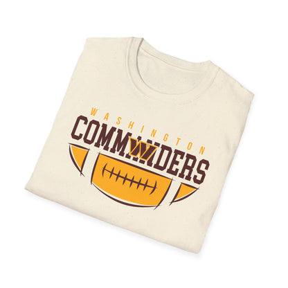 Washington Commanders Unisex Softstyle T-Shirt, Sports Tee, Football Fan Shirt, Casual Wear, Game Day Apparel, Gift for Him or Her