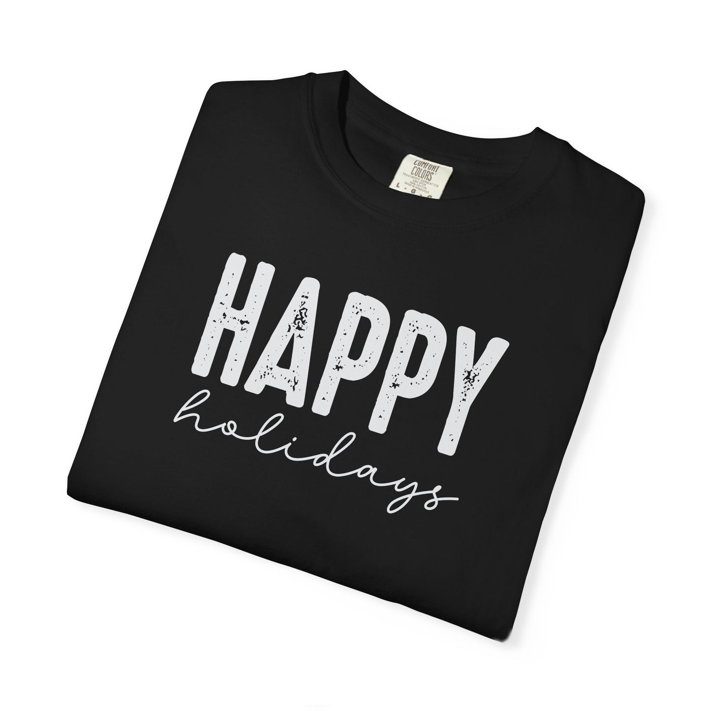 Happy Graphic T-Shirt — Minimal Positive Statement Tee