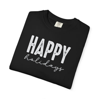 Happy Graphic T-Shirt — Minimal Positive Statement Tee