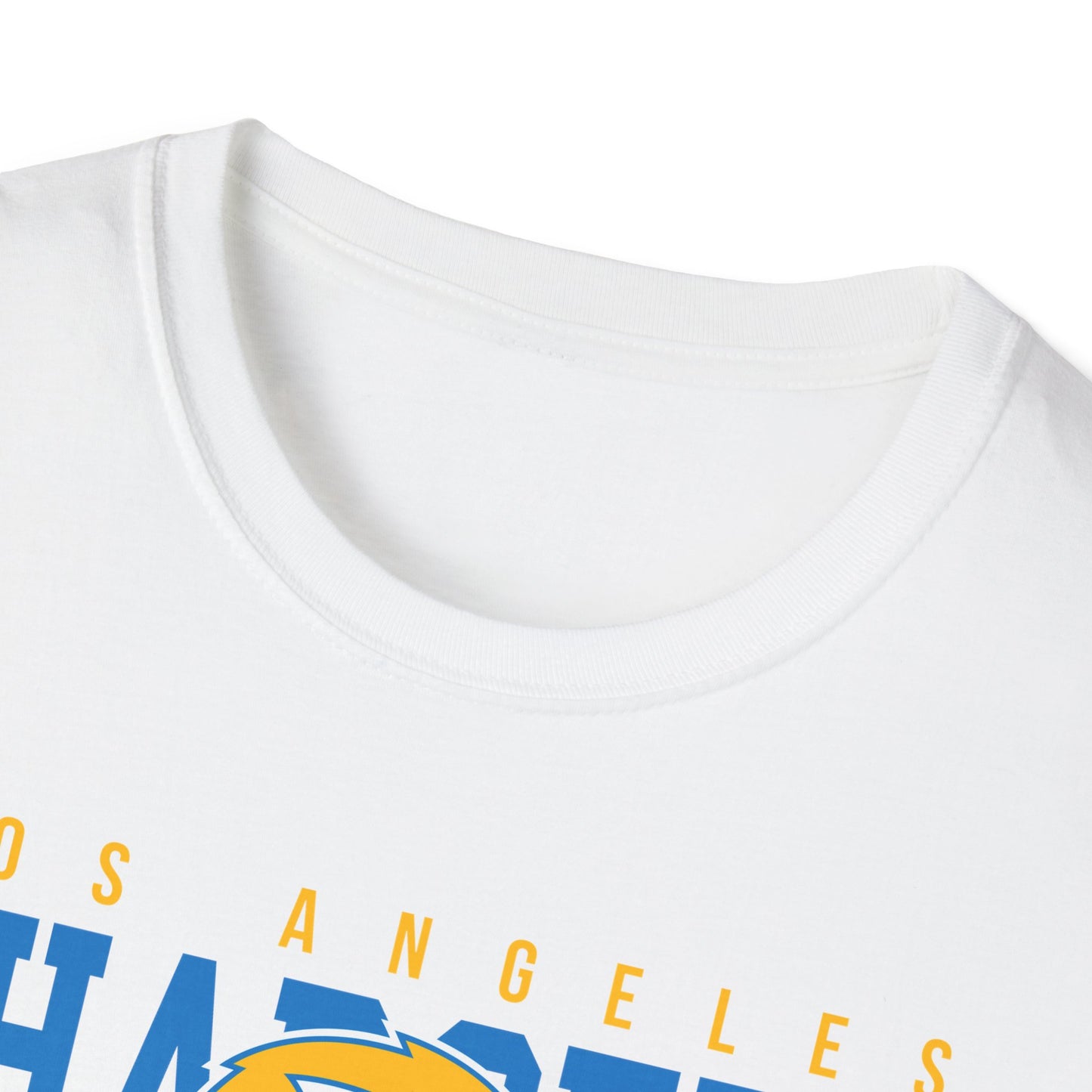 Unisex Softstyle T-Shirt - Chargers Football Pride, Casual Wear, Game Day Tee, Sports Fan Shirt, Gift for Him/Her