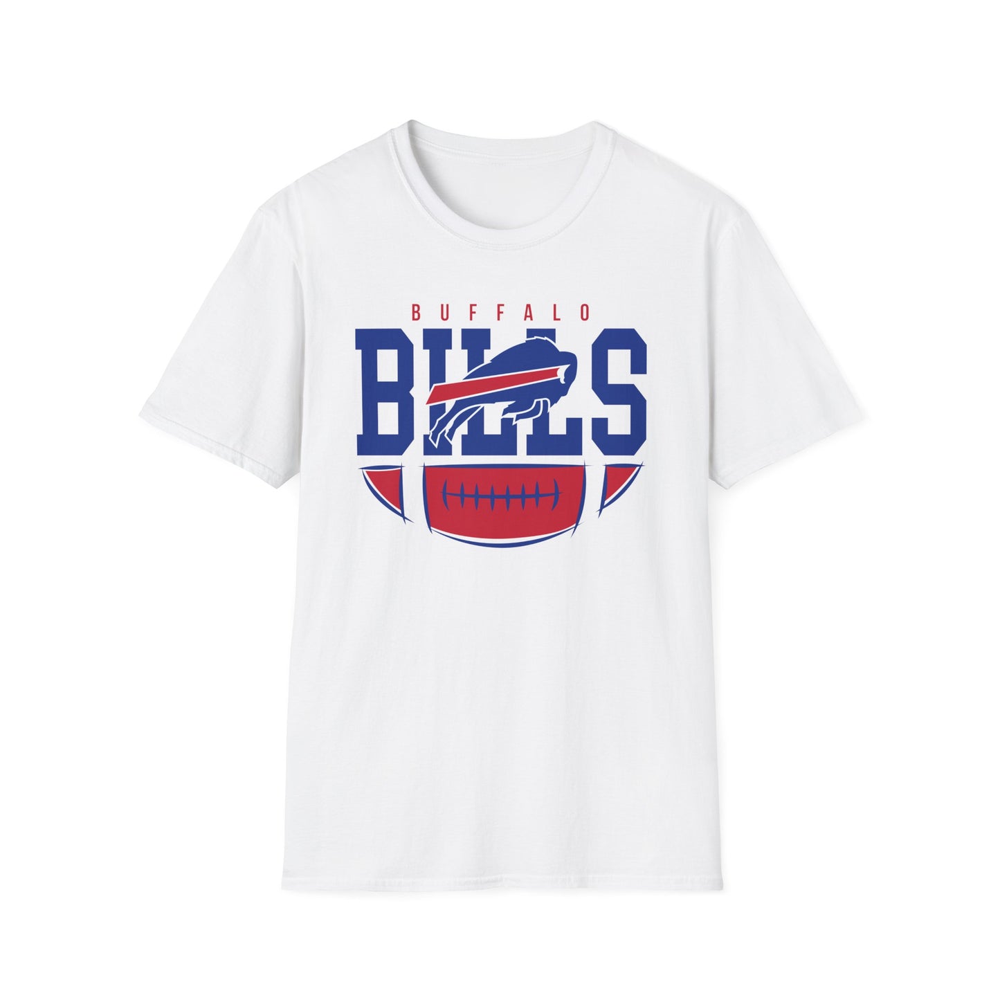 Buffalo Bills Unisex Softstyle T-Shirt | Game Day Attire, Sports Fan Apparel, Casual Wear, Gift for Sports Lovers