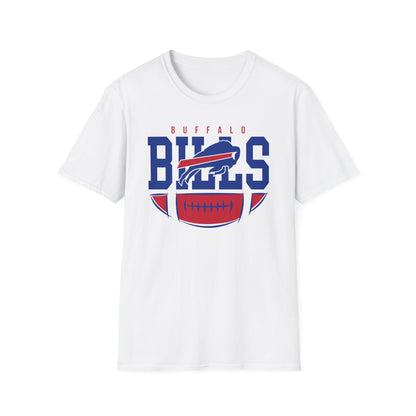 Buffalo Bills Unisex Softstyle T-Shirt | Game Day Attire, Sports Fan Apparel, Casual Wear, Gift for Sports Lovers