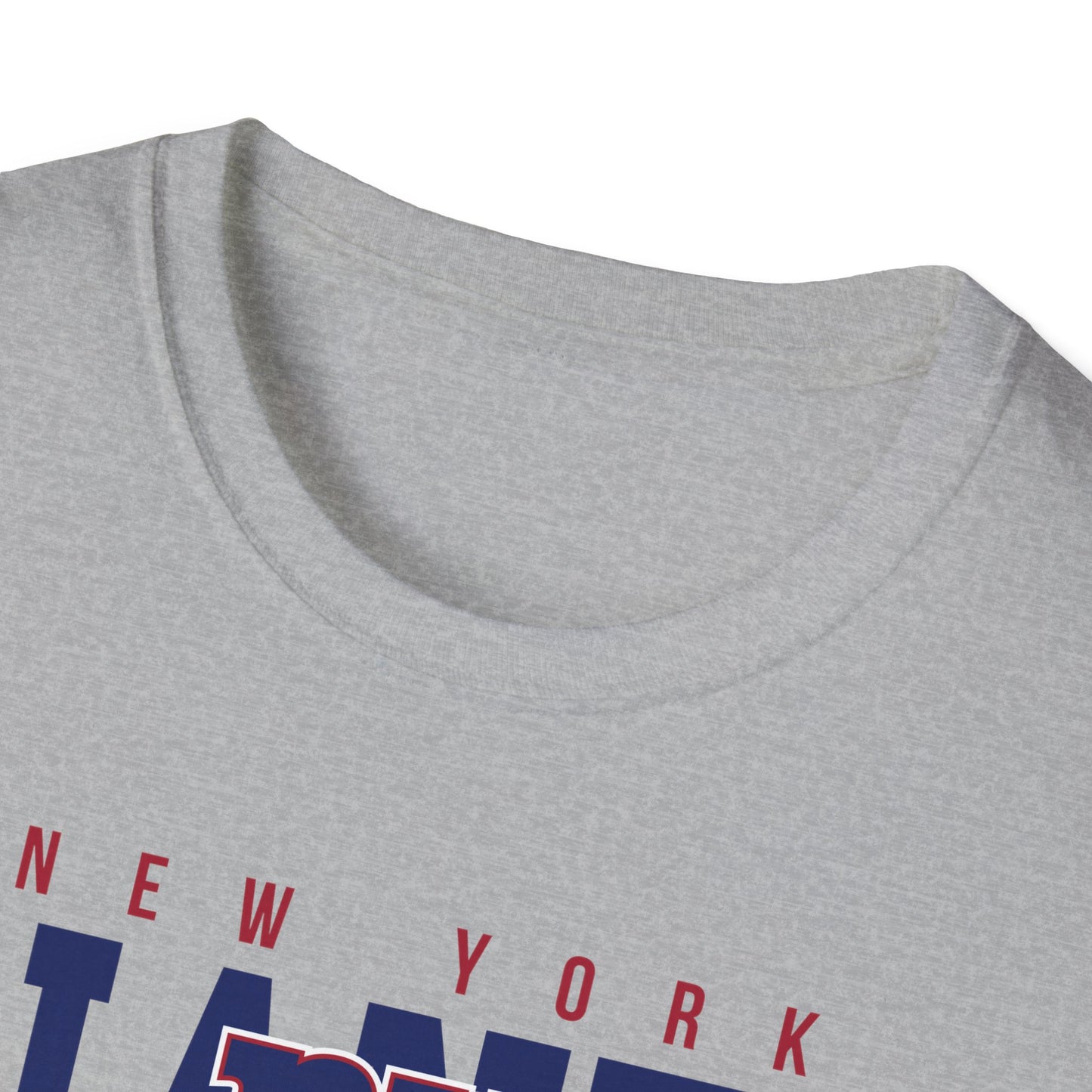 New York Giants Unisex Softstyle T-Shirt | NFL Fan Gear, Game Day Apparel, Sports Merchandise, Casual Wear, Gift for Football Lovers