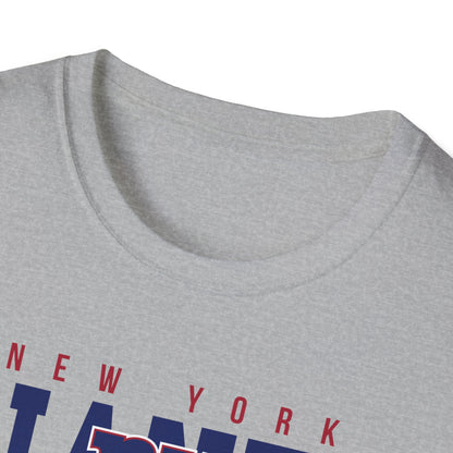 New York Giants Unisex Softstyle T-Shirt | NFL Fan Gear, Game Day Apparel, Sports Merchandise, Casual Wear, Gift for Football Lovers