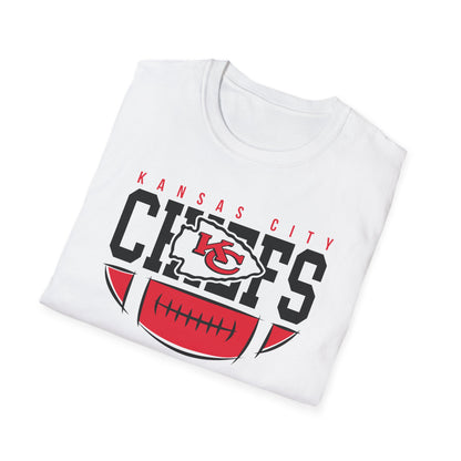 Kansas City Chiefs Unisex Softstyle T-Shirt, Football Fan Tee, Game Day Apparel, Sports Merchandise, Gift for Sports Lovers