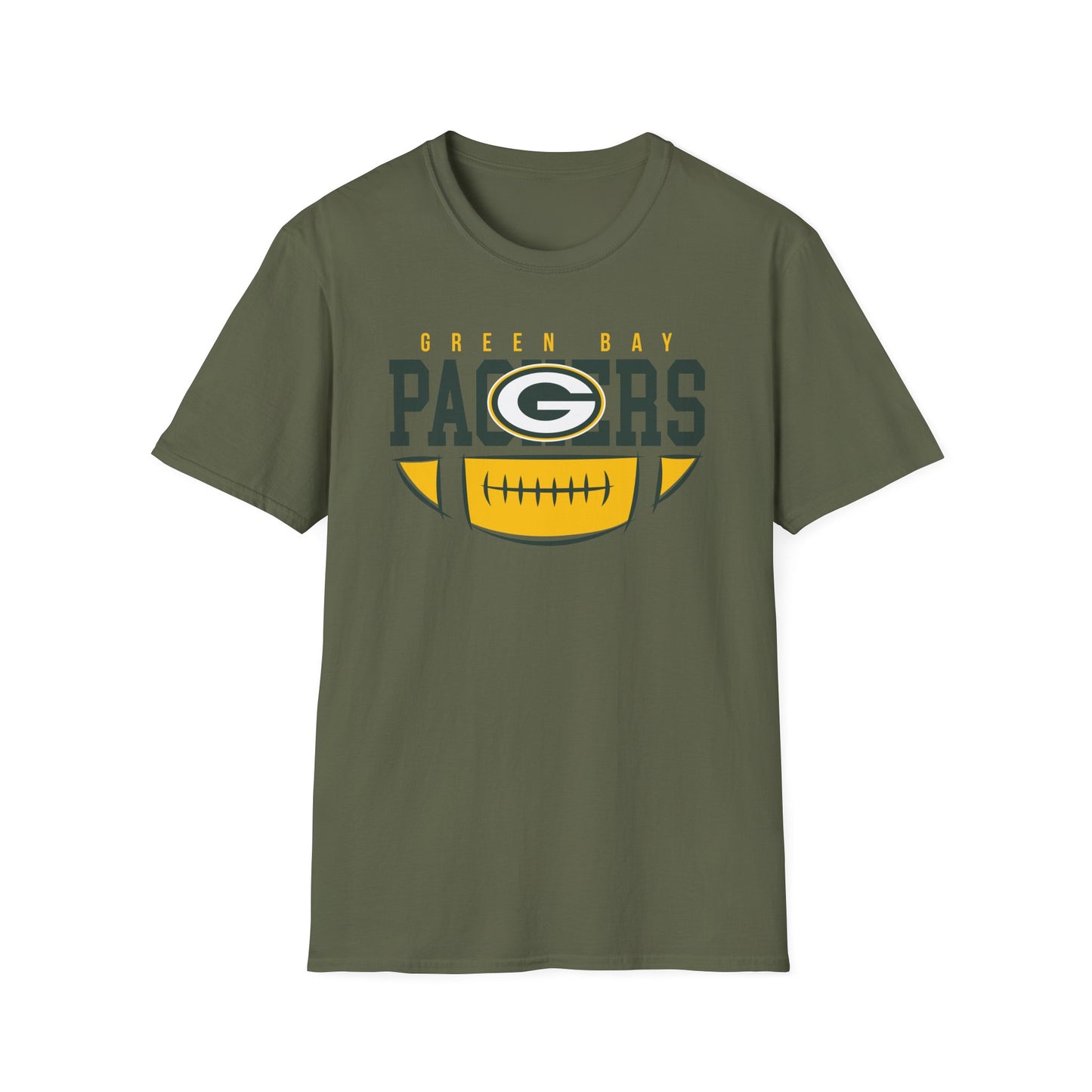 Green Bay Packers Unisex Softstyle T-Shirt - Perfect Fan Gear, Sports Apparel, Game Day Shirt, Casual Wear, Gift for Sports Lovers