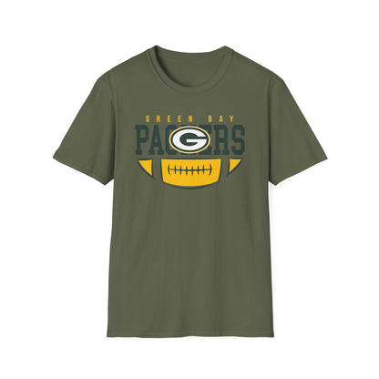Green Bay Packers Unisex Softstyle T-Shirt - Perfect Fan Gear, Sports Apparel, Game Day Shirt, Casual Wear, Gift for Sports Lovers