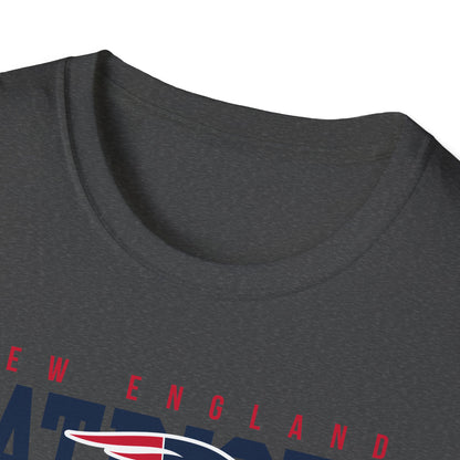 New England Patriots Unisex Softstyle T-Shirt | Sports Apparel, Game Day Outfit, Gift for Fans, Comfortable Tee, NFL Merchandise