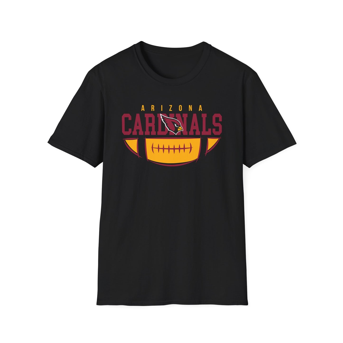 Arizona Cardinals Unisex Softstyle T-Shirt | Sports Fan Apparel, Game Day Top, Casual Wear, Gift for Him, Birthday Present