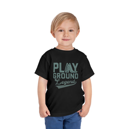 Playground Legend Toddler Tee, Cute Kids Shirt, Birthday Gift, Playwear, Summer Outfit, Toddler Apparel