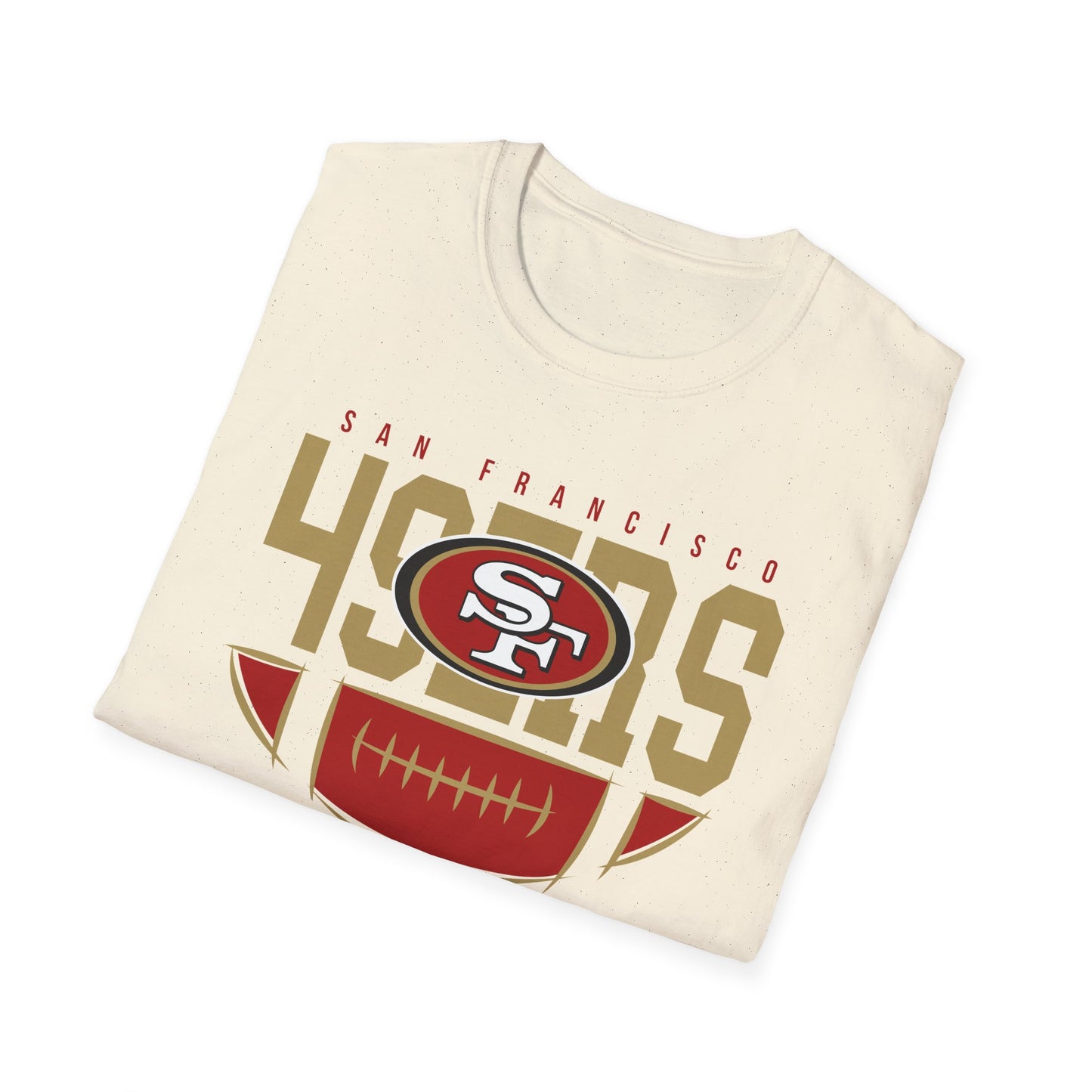 San Francisco 49ers Unisex Softstyle T-Shirt, NFL Fan Apparel, Game Day Tee, Sportswear, Gift for Football Lovers, Casual Style