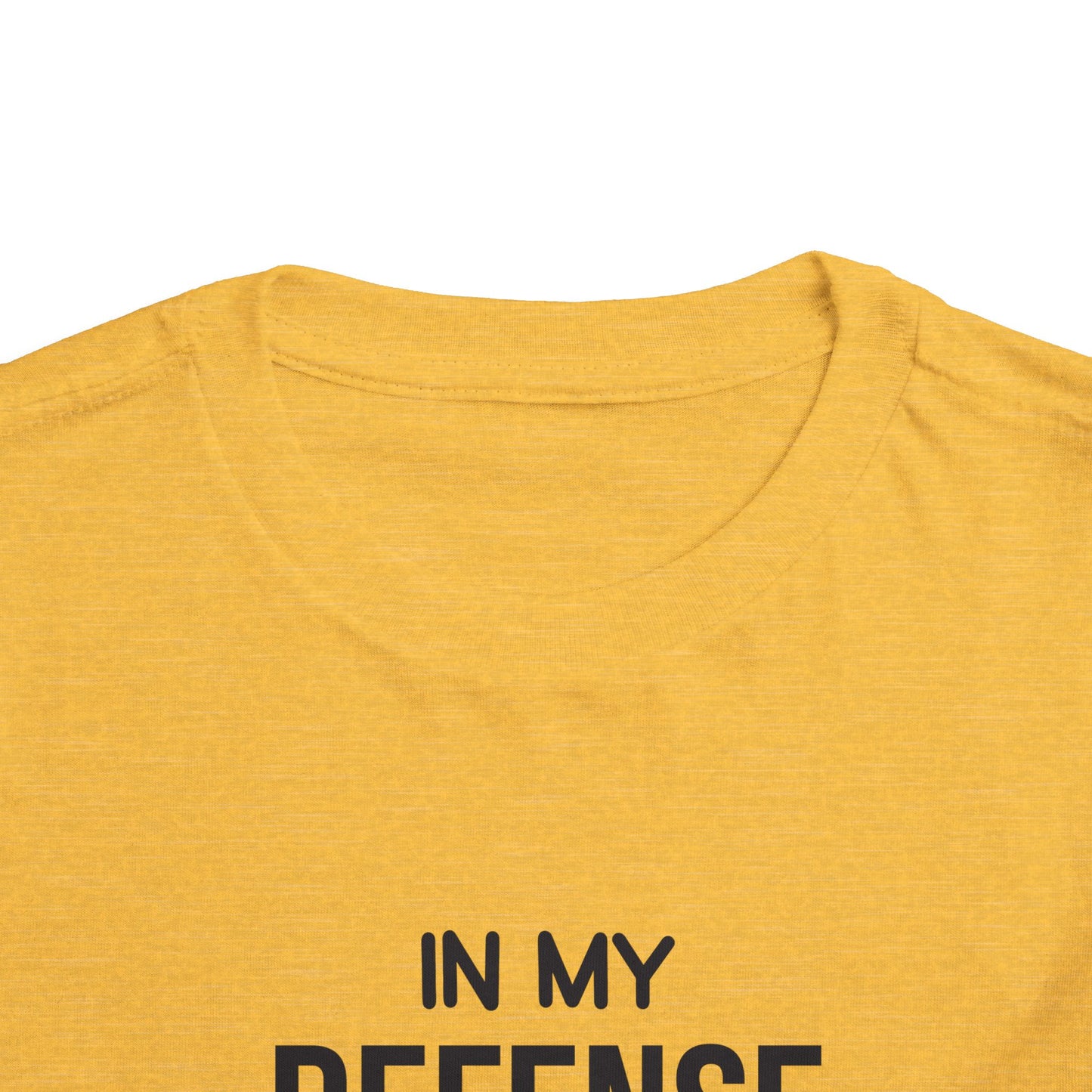Funny Toddler Tee - "In My Defense I Was Left Unsupervised" - Cute Gift for Kids, Humor Tee, Playtime Wear, Birthday Shirt, Family [...]