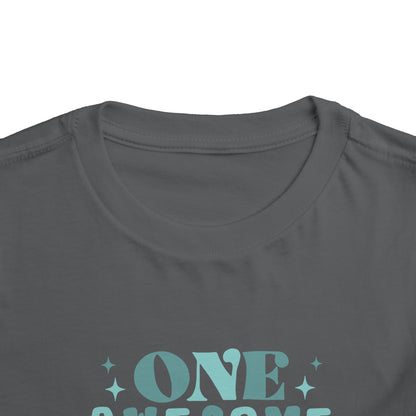 Awesome Kid Toddler Tee, Cute Toddler T-Shirt, Birthday Gift for Kids, Fun Kids Apparel, One Awesome Kid Shirt, Playful Kids Outfit