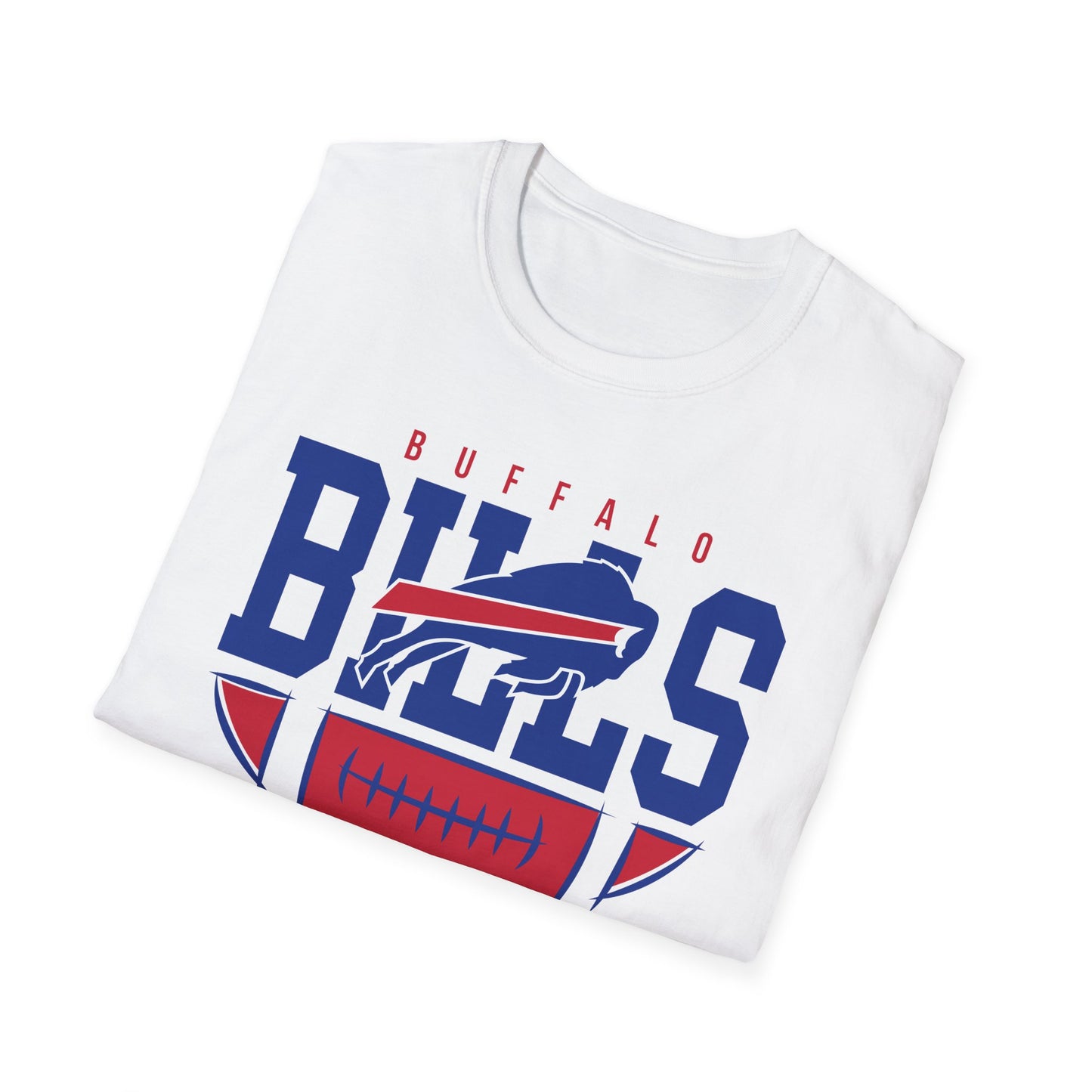 Buffalo Bills Unisex Softstyle T-Shirt | Game Day Attire, Sports Fan Apparel, Casual Wear, Gift for Sports Lovers