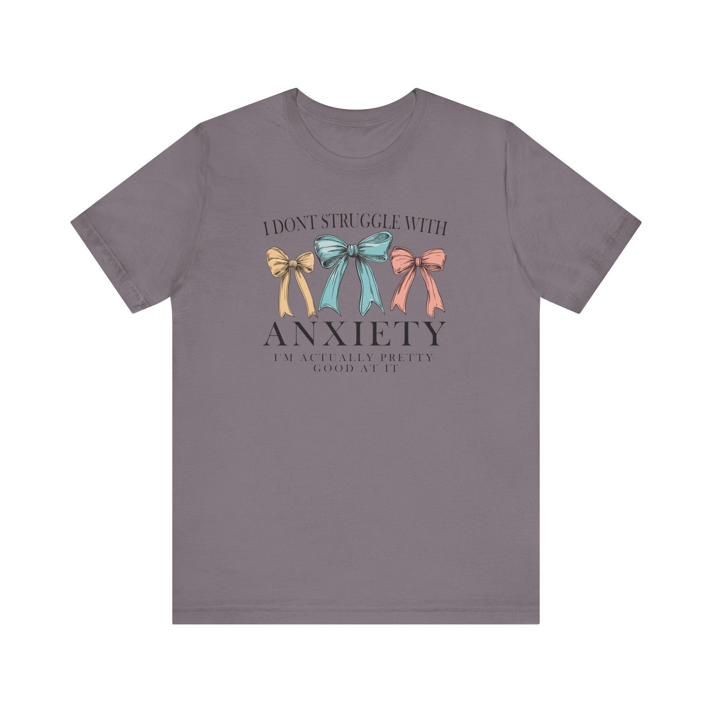 Anxiety Awareness Tee, Comfortable Unisex Shirt, Support Mental Health, Empowering Gift, Everyday Casual Wear