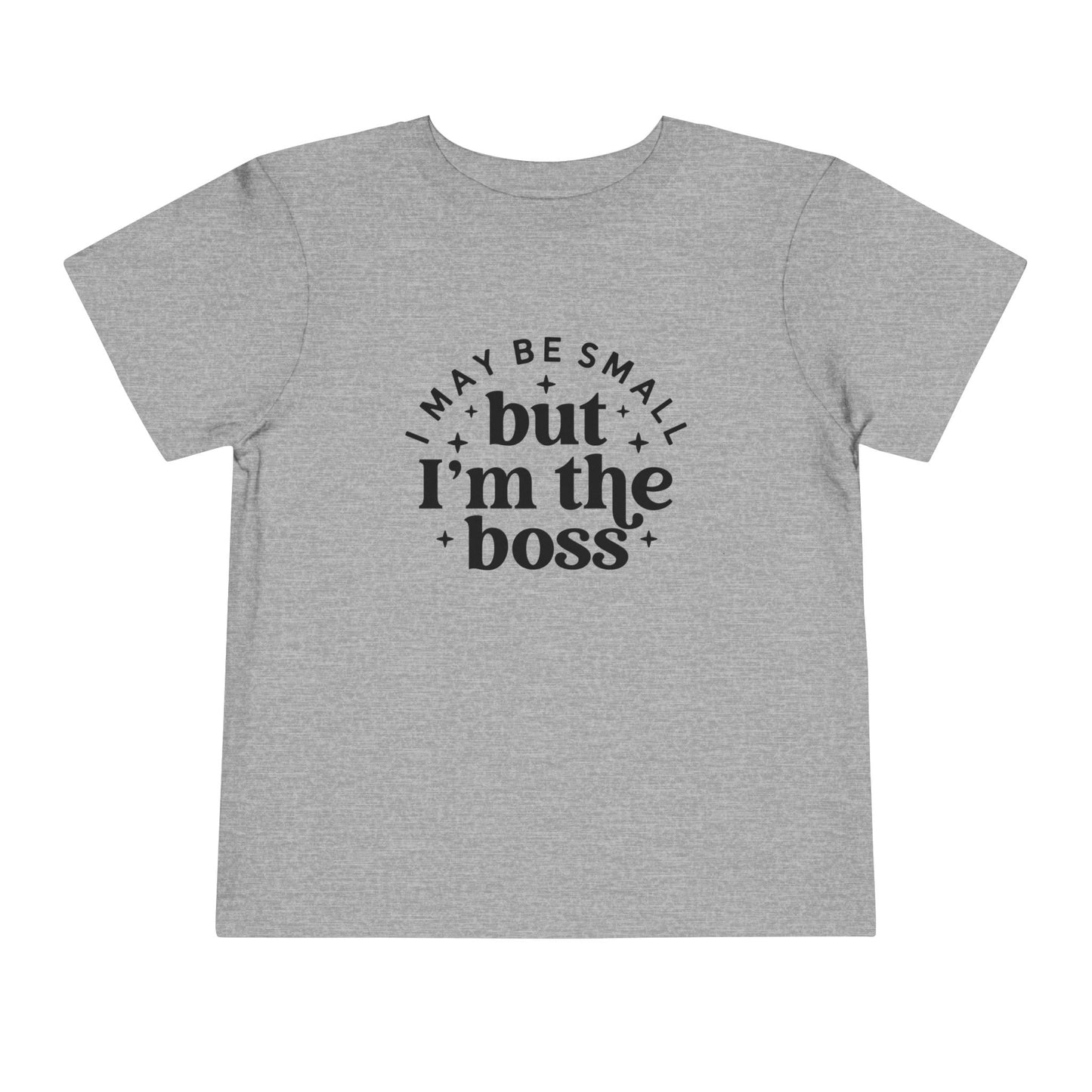 Toddler Boss Tee - Playful Short Sleeve T-Shirt, Kid's Gift, Birthday Outfit, Toddler Fashion, Parenting Humor