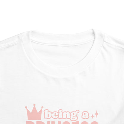 Toddler Princess Tee - Perfect for Birthday Parties, Dress-up, Playtime, Gifts, or Princess-Themed Celebrations