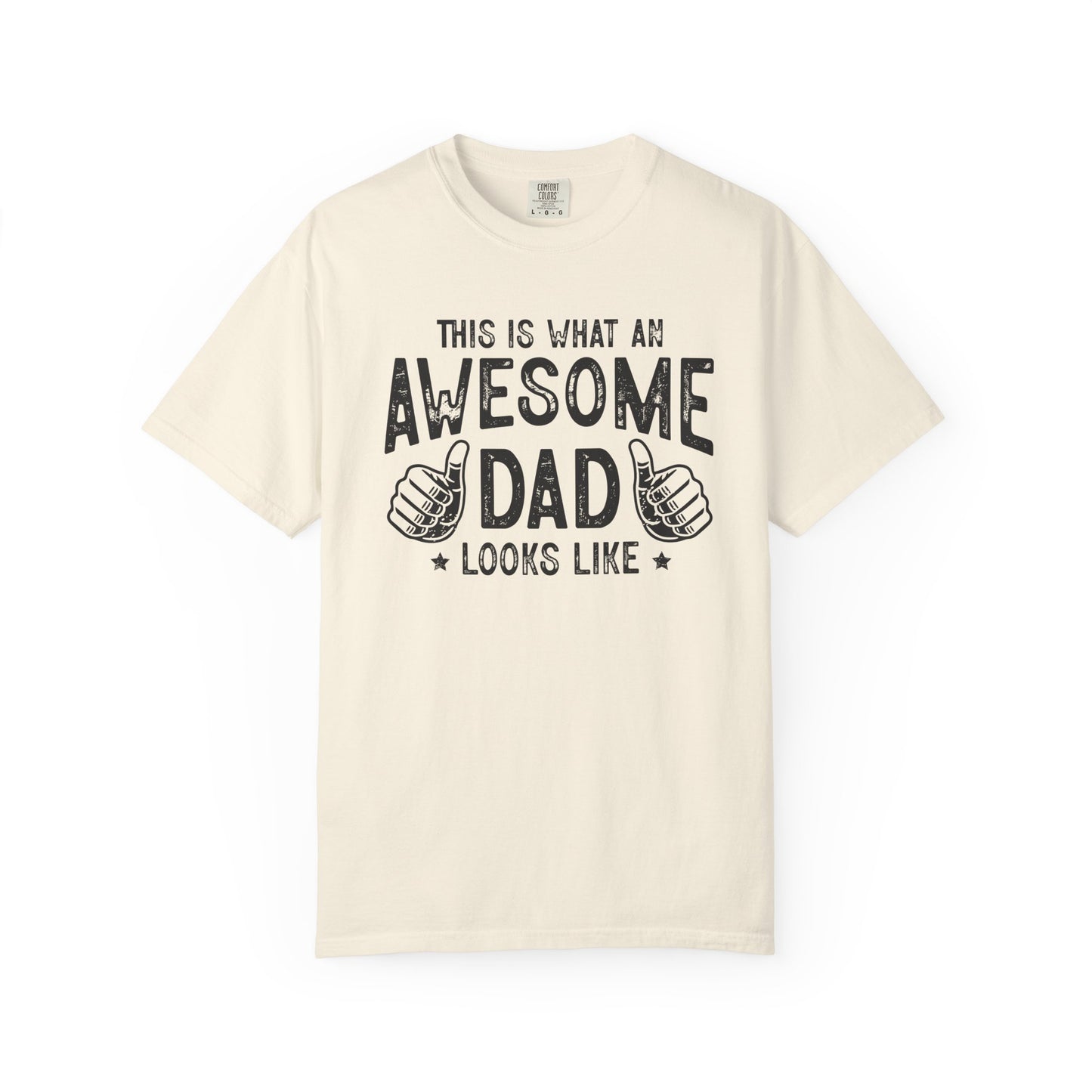 Awesome Dad Unisex T-Shirt - Perfect Gift for Father's Day, Dads, Family Gatherings, Fun and Casual Wear, Gifts for Him